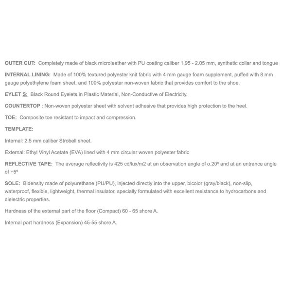 NEW MENS SAFETY WORK BOOTS- IMPACT & SLIP RESISTANT, WATERPROOF | BLACK SIZE 11 - Picture 9 of 10